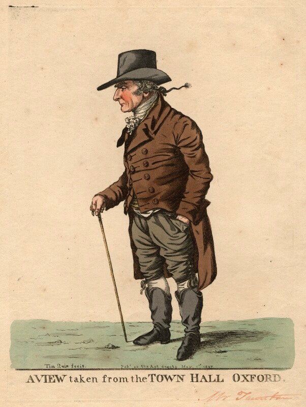 Sir william elias taunton ('a view taken from the town hall, oxford') npg d13423