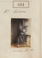 Hon. Mary Frances Sartoris (née Barrington) NPG Ax50473
