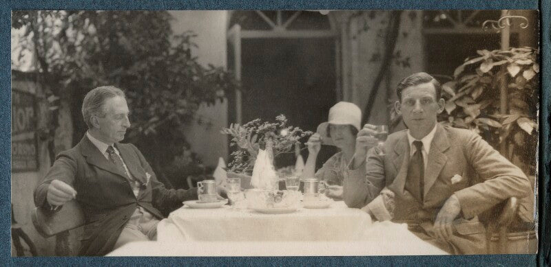 Philip edward morrell; julian vinogradoff (née morrell); siegfried sassoon npg ax142679