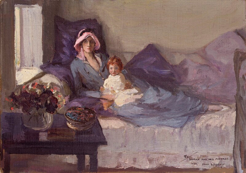 Clementine ogilvy spencer churchill (née hozier), baroness spencer churchill; sarah churchill npg 5184