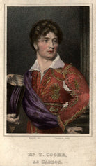 Thomas Simpson Cooke as Don Carlos in Linley's 'The Duenna' NPG D10920