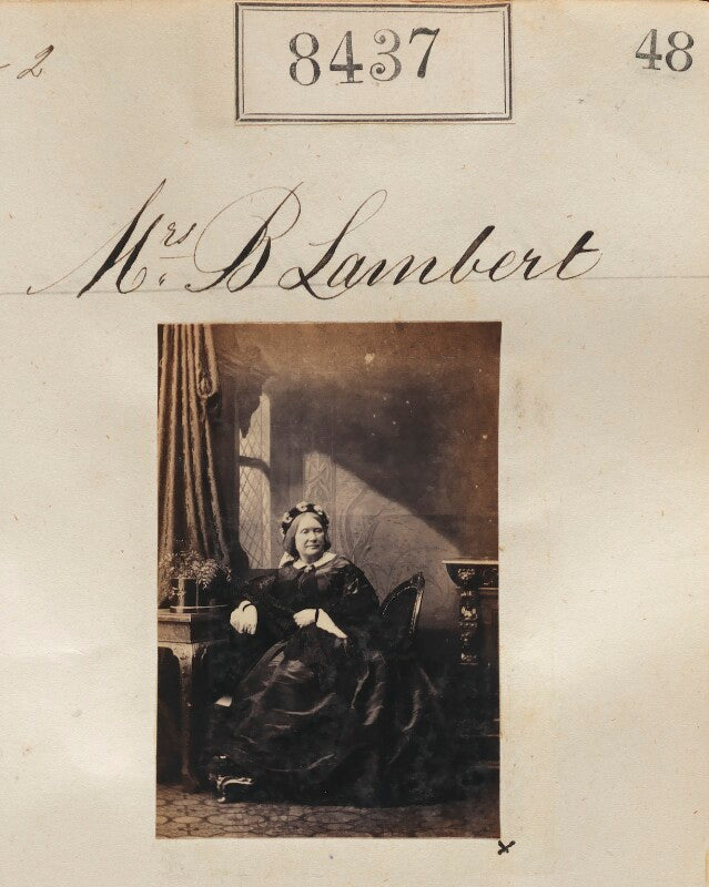 Mrs b. lambert npg ax58259