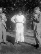 Oliver Strachey; Karin Stephen; G.E. Moore NPG x88547