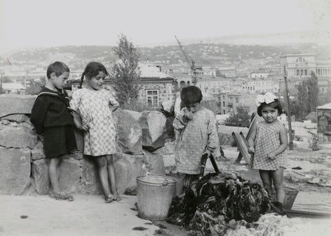 'Children washing wool in Yerevan' NPG x135021