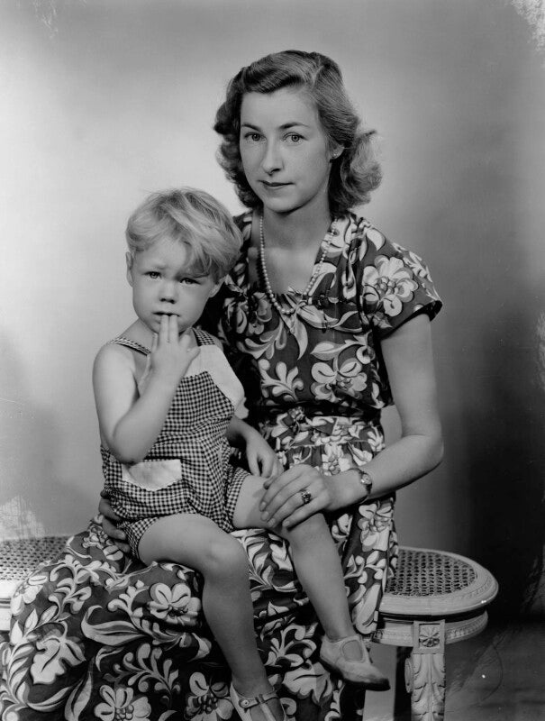 Nicholas john lucas chance; hon. (hilda) ava fiona nancy chance (née baird) npg x71874