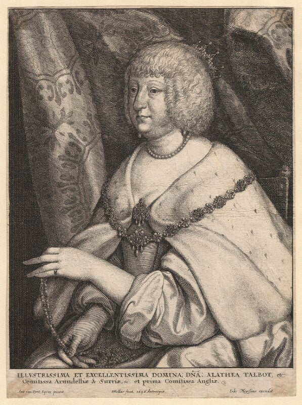 Aletheia talbot, countess of arundel npg d18367