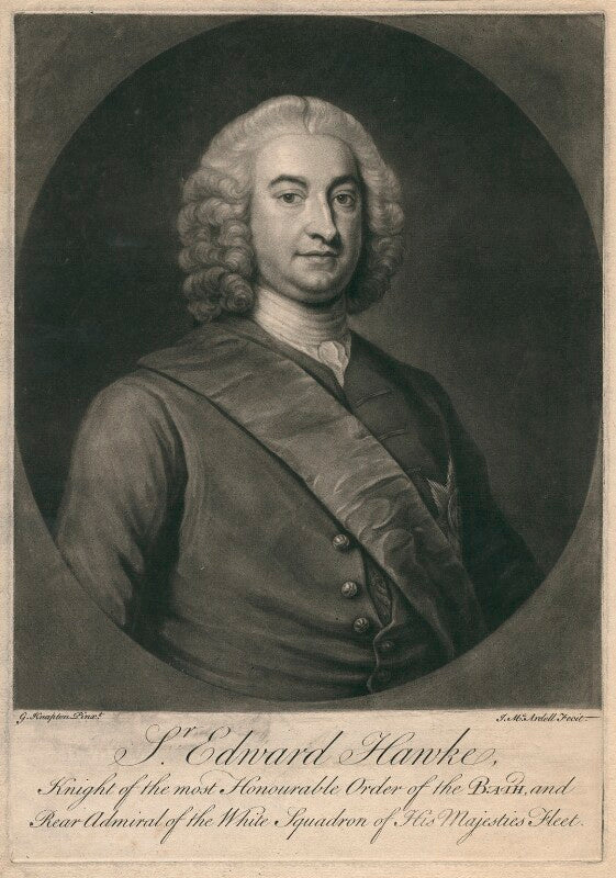 Edward hawke, 1st baron hawke npg d2960