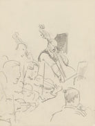 Frederick Delius with five members of the orchestra NPG 4975(15)