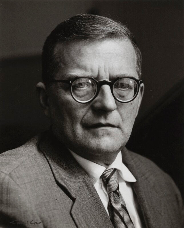 Dmitri shostakovich npg x132752