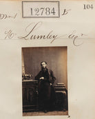 Mr Lumley or Mr M. Lumley NPG Ax62427