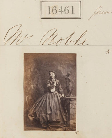 Mrs Noble NPG Ax64373