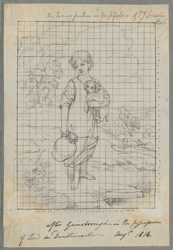 Unknown girl npg d17493