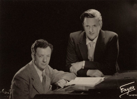 Benjamin Britten; Peter Pears NPG x15226