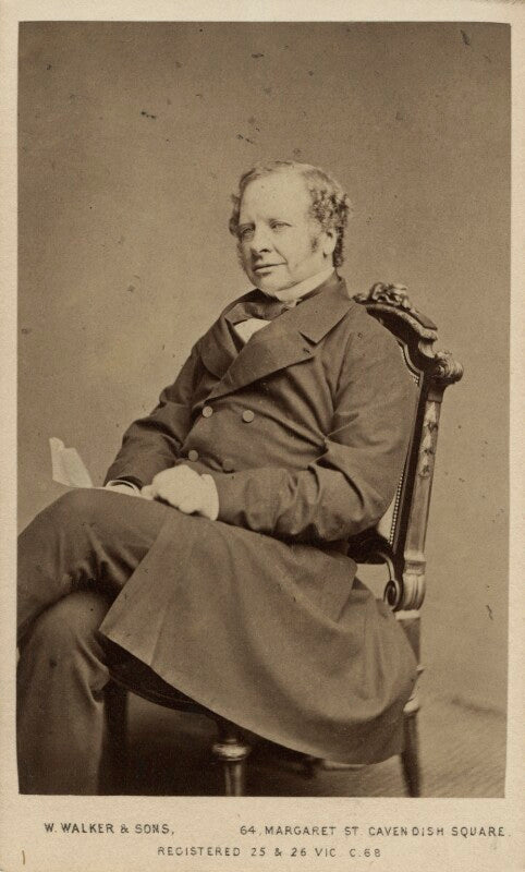 Granville george leveson gower, 2nd earl granville npg ax16394