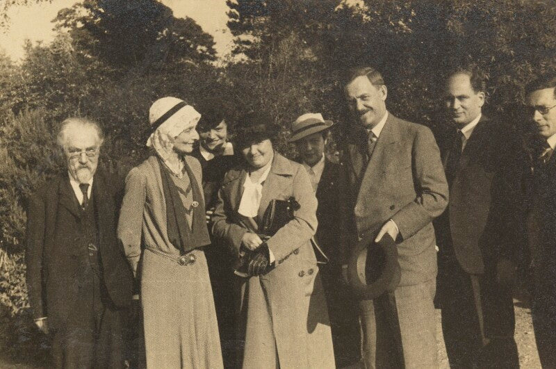 Sidney james webb, baron passfield; beatrice webb with others npg p1292(69)