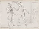 A Recent Scene in Downing Street (Thomas Law Hodges; Charles Grey, 2nd Earl Grey; Martin) NPG D41244