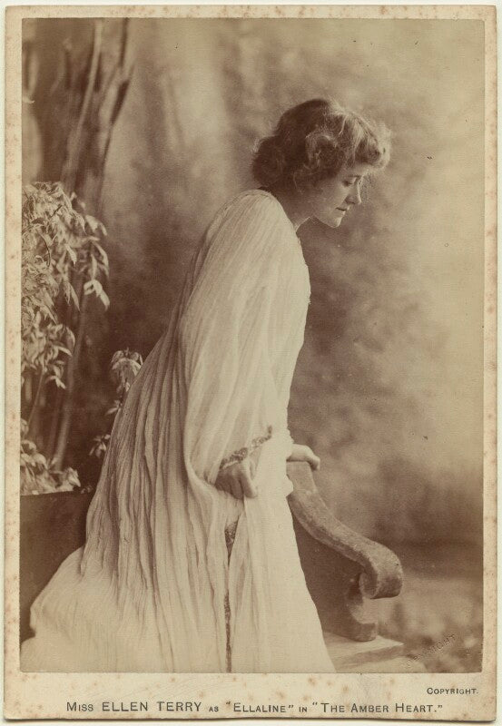 Ellen terry as ellaline in 'the amber heart' npg x16973