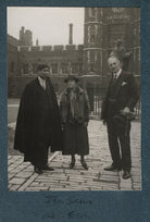 Boshi Sen; Gertrude Emerson Sen; Philip Edward Morrell NPG Ax143952