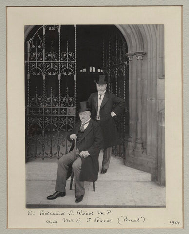 Sir Edward James Reed; Edward Tennyson Reed NPG x134989