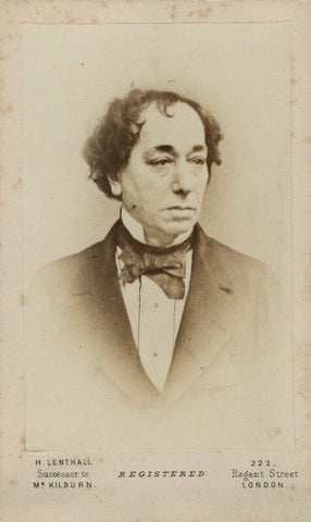 Benjamin Disraeli, Earl of Beaconsfield NPG Ax17734