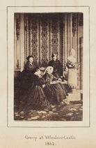 Royal mourning group, 1862 NPG Ax128903