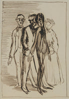 Sir Hugh Percy Lane; John Millington Synge; W.B. Yeats; Augusta, Lady Gregory NPG 4676