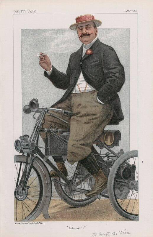 Jules albert de dion ('men of the day. no. 761.') npg d44982