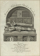 Monument to Thomas Blount and his wife Margaret at Kidderminster Church NPG D25012