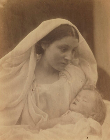 'La Madonna Riposata, Resting in Hope' (Mary Ann Hillier; Percy Seymour Keown) NPG x18025