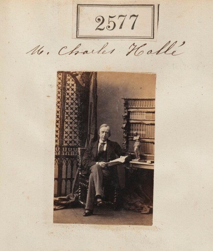 Sir charles hallé (né carl halle) npg ax51966