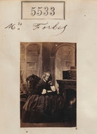 Mary Jane Forbes (née Hunter) NPG Ax55490