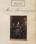 Miss Barrington NPG Ax57913
