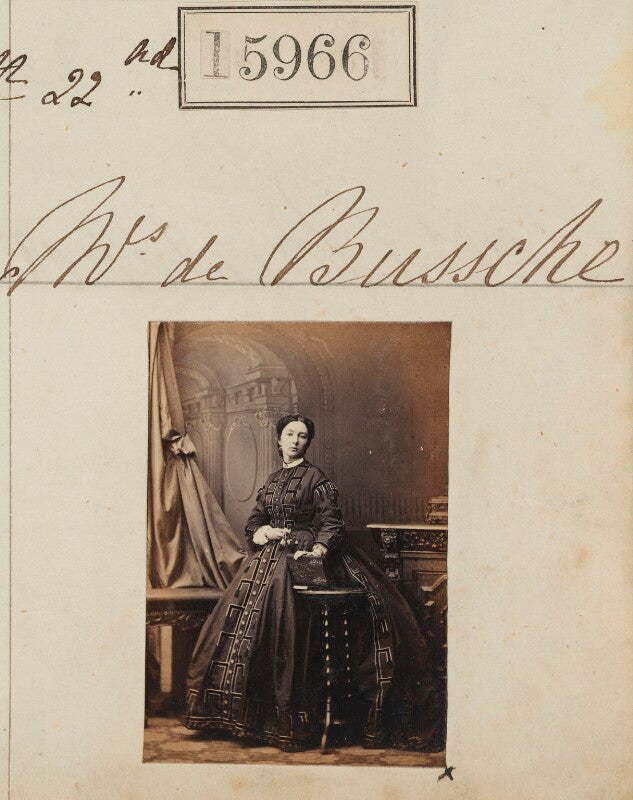 Mrs de bussche npg ax63896