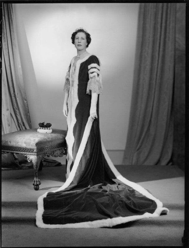 Mary kathleen bridgeman (née lane fox), viscountess bridgeman npg x130448