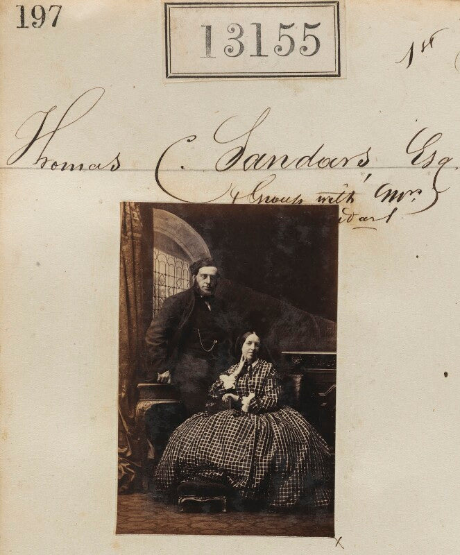 Thomas c. sanders; mrs sanders npg ax62796
