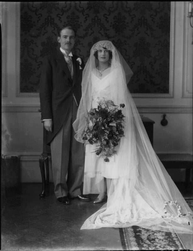 John fourdrinier bourne; jean margaret hope bourne (née homfray) npg x137011