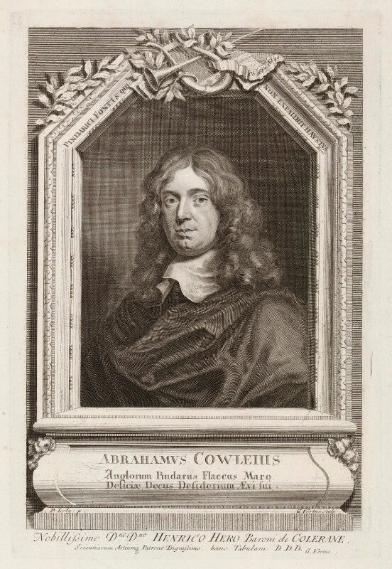 Abraham cowley npg d34195