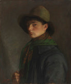Mark Gertler ('Self Portrait with Fishing Cap') NPG 6990