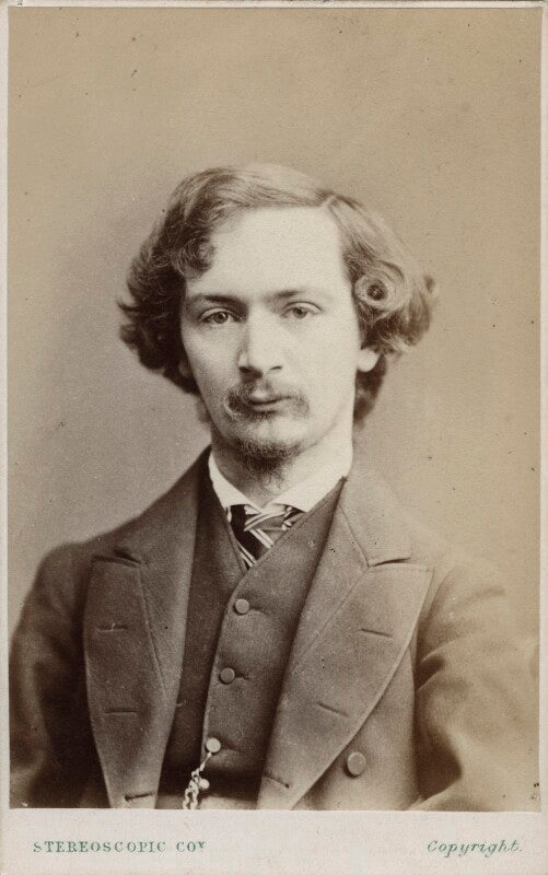 Algernon charles swinburne npg ax17804