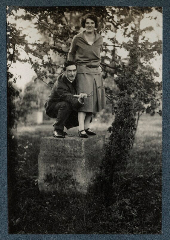 Philip tilden; julian vinogradoff (née morrell) npg ax142303