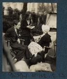 Lord David Cecil; Vivienne ('Vivien') Eliot (née Haigh-Wood); Elizabeth Bowen NPG Ax143431