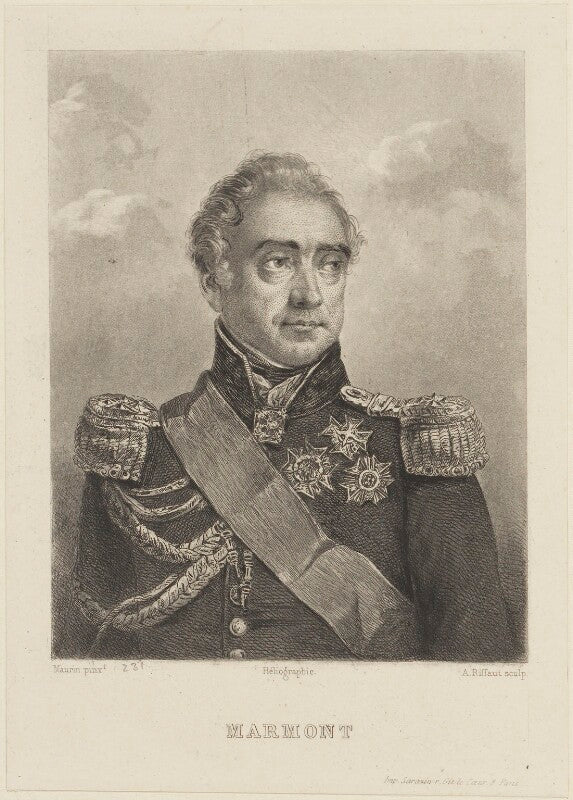 Auguste frédéric louis viesse de marmont, duc de raguse npg d15945