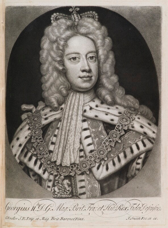 King george ii when prince of wales npg d11933