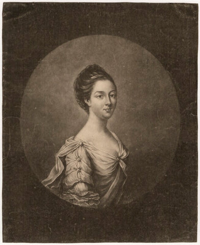 Penelope Pitt (née Atkins), Lady Rivers, published as a portrait of Charlotte of Mecklenburg-Strelitz NPG D4035