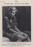 Dame Gladys Cooper as Peter Pan NPG x137567