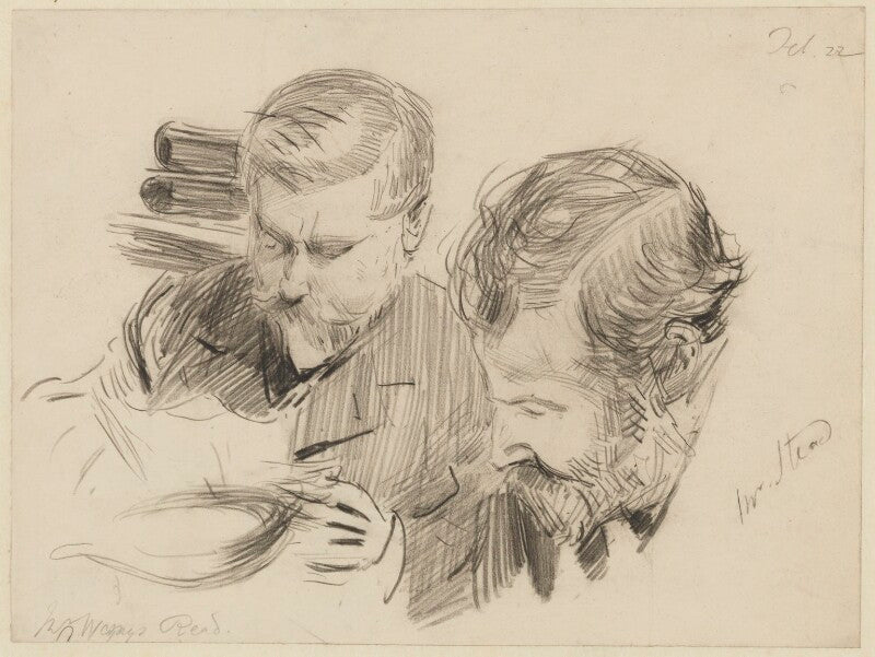 Sir thomas wemyss reid; william thomas stead npg 2257