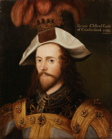 George Clifford, 3rd Earl of Cumberland NPG 277