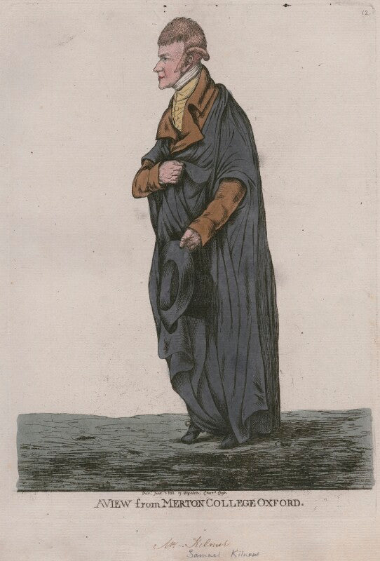 Samuel kilner ('a view from merton college, oxford') npg d13287