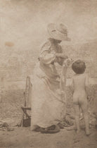 Sylvia Jocelyn Llewelyn Davies (née Du Maurier); Peter Llewelyn Davies NPG Ax45607