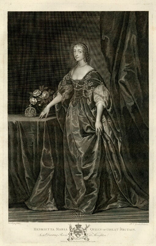 Henrietta maria npg d32074